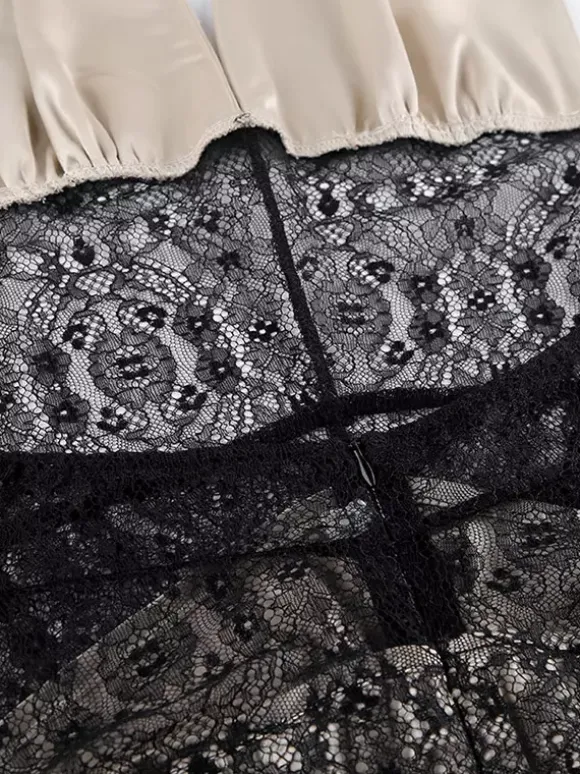 Robe de soirée maxi kaki dos nu à découpes robe sexy semi-formelle