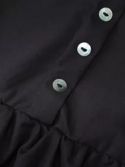 Robe de soirée mini blanche à bretelles col lacé sans manches plissée style décontracté semi-formel