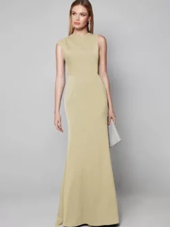 Robe de soirée pour la mère de la mariée col en V manches courtes robe de bal robes d'invitées pour mariage
