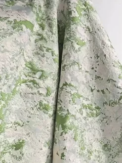 Robe de soirée pour la mère de la mariée col rond manches courtes coupe trapèze robe d'invitée de mariage