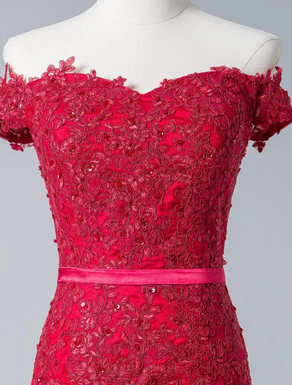 Robe de soirée sirène verte foncé en tulle bustier pailletes laçage sur dos à traîne Robe cérémonie