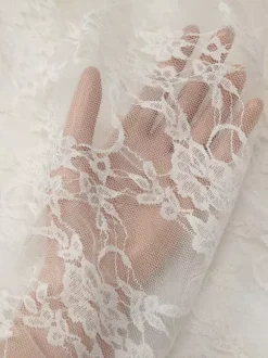 Robe de vacances maxi en dentelle à col bénitier élégante robe d'été abricot