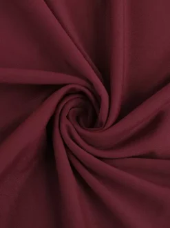 Robe longue bordeaux asymétrique pour femme - Élégante robe moulante froncée - Tenue de soirée chic et raffinée 2026