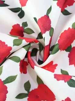 Robe longue dos nu à imprimé floral pour femme - Robe bustier fendue et à volants - Tenue sexy d'été pour un rendez-vous galant 2026