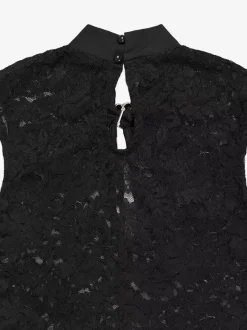 Robe longue sexy en dentelle découpée pour femme - Robe de soirée moulante à fente haute et fronces - Idéale pour les soirées d'été en club 2026