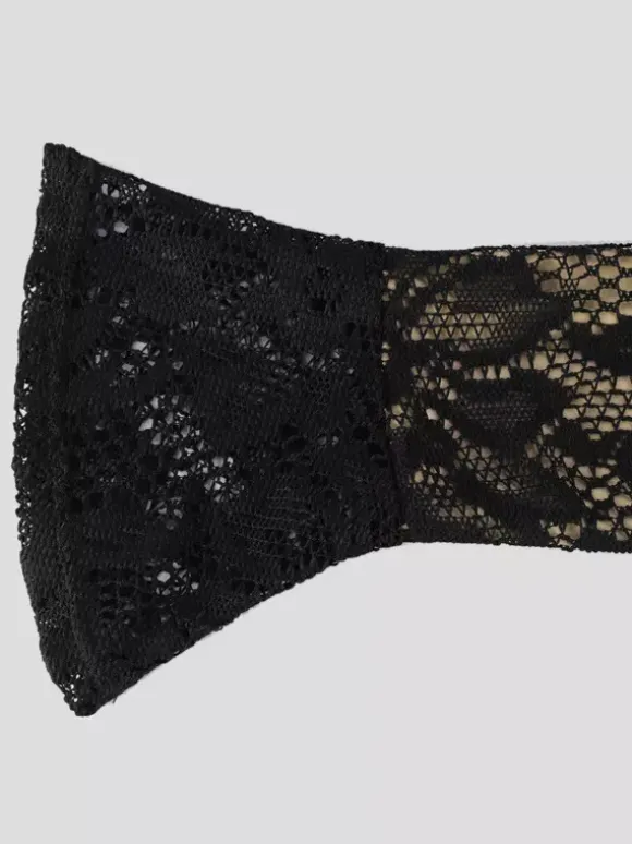 Robe midi moulante en dentelle pour femme - Robe fourreau noire vintage à manches cloche et fente au dos - Idéale pour un cocktail de printemps 2026