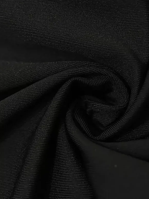 Robe moulante en dentelle transparente ajourée pour femme - Robe fourreau mini froncée style gothique chic noir - Idéale pour une soirée d'été 2026
