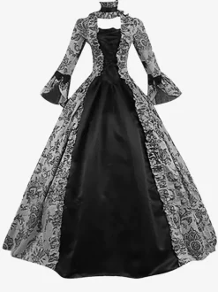 Robe Rococo Costume Marie Antoinette Bal Masqué Versailles Costume Marquise XVIIIe Siècle Pour Une Soirée À Thème Historique