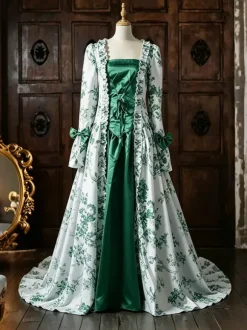 Robe Rococo Costume Marie Antoinette Bal Masqué Versailles Costume Marquise XVIIIe Siècle Pour Une Soirée À Thème Historique