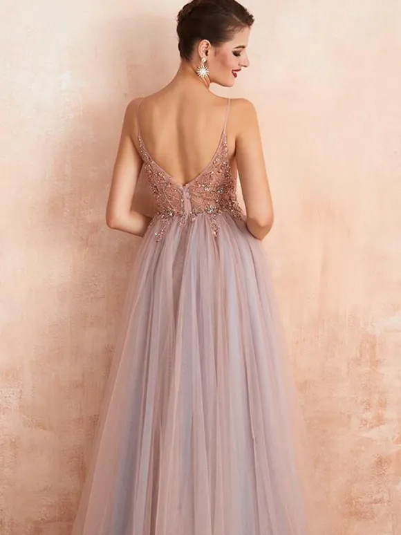 Robes de demoiselle d'honneur trapèze longueur au sol fermeture éclair en mousseline de soie robe de soirée de mariage