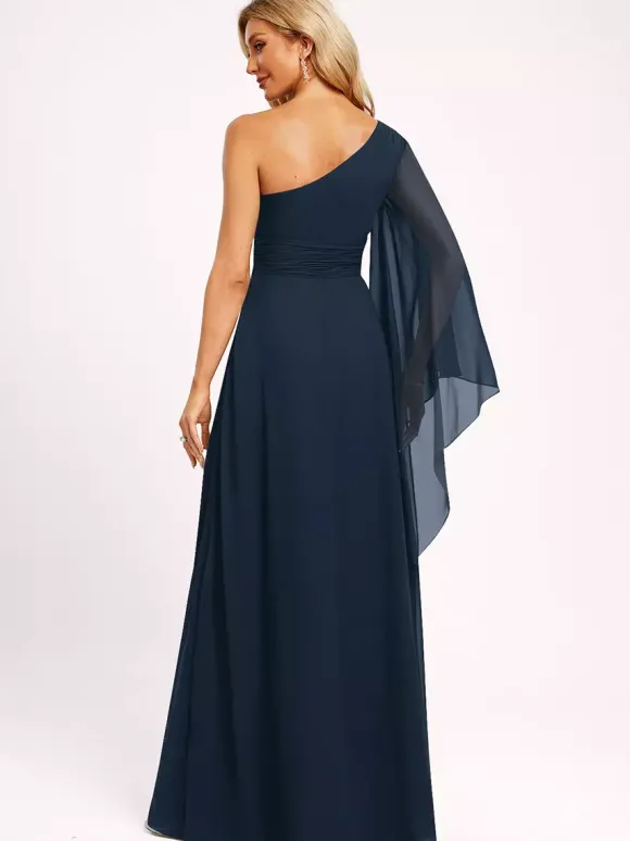 Robes de demoiselle d'honneur en mousseline de soie robe de bal longueur au sol robe de soirée de mariage