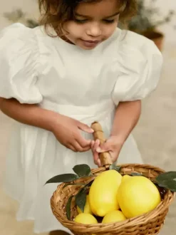 Robes de demoiselle d'honneur de mariage Robes pour occasions spéciales Rose pâle Manches courtes N艙uds