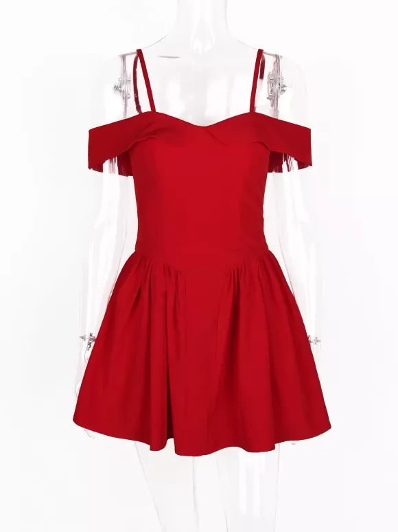 Robes De Soirée Robe Semi-Formelle Noire À Col Bateau Plissée