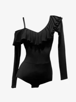Robes De Danse Latine Noir Femmes Sexy Danseuse Latine Vêtements De Danse
