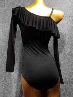Robes De Danse Latine Noir Femmes Sexy Danseuse Latine Vêtements De Danse
