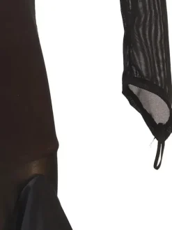 Robes de danse latine Robe en polyester pour femmes noires Imprimé floral Strass sexy Danseuse latine Vêtements de danse