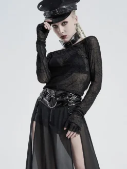 Robes Gothiques Lolita Imprimé Python Vert Noir