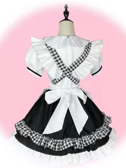 Robe Sweet Lolita en polyester à manches courtes