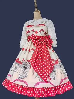 Robe Sweet Lolita Noeuds en polyester Bowknot Robe Sweet Lolita