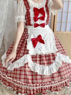 Robe Sweet Lolita Robe Sweet Lolita sans manches en polyester
