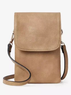Sac à bandoulière réglable en similicuir pour téléphone portable pour femme 2026