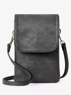 Sac à bandoulière réglable en similicuir pour téléphone portable pour femme 2026