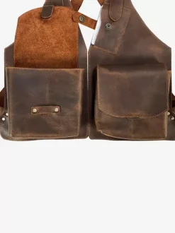 Sac À Bandoulière Steampunk En Cuir Fait Main Vintage Accessoires De Costume