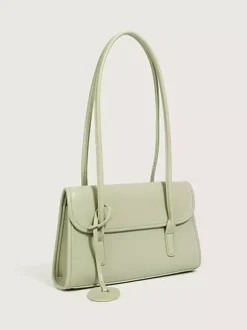 Sac baguette en similicuir pour femme sac à bandoulière fin 2026