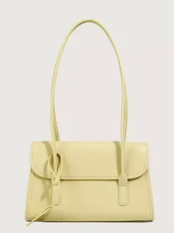 Sac baguette en similicuir pour femme sac à bandoulière fin 2026