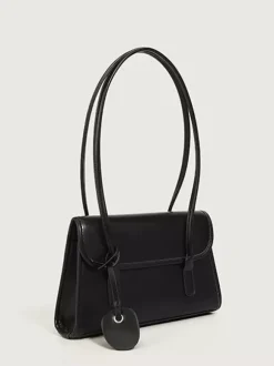 Sac baguette en similicuir pour femme sac à bandoulière fin 2026