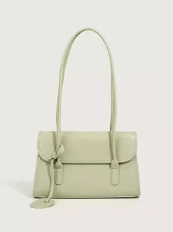 Sac baguette en similicuir pour femme sac à bandoulière fin 2026