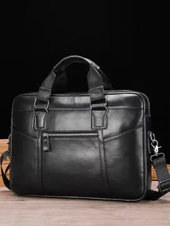 Sac Bandoulière Accessoires Mallette Glissière Éclaire Hommes Sac Cartable D'affaire