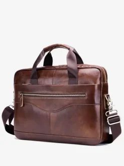 Sac Bandoulière Accessoires Mallette Glissière Éclaire Hommes Sac Cartable D'affaire
