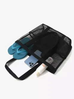 Sac de plage en maille grande capacité sac de voyage multifonctionnel sac de rangement à bandoulière portable 2026
