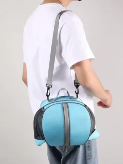 Sac De Sport Basketball À Glissière Éclaire Bandoulière Avec Poches