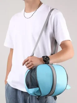 Sac De Sport Basketball À Glissière Éclaire Bandoulière Avec Poches