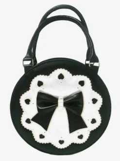 Sac Lolita rond avec noeud en Synthétique Déguisements Halloween