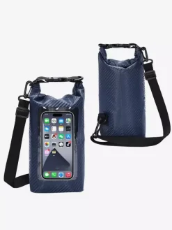 Sac étanche à double compartiment avec fenêtre transparente pour téléphone à l'avant