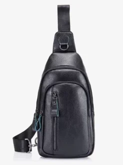 Sac Bandoulière Accessoires De Sport Marron Foncé Sac D'affaire Hommes