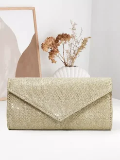 Sac à bandoulière avec chaîne Sac à main de soirée brillant pour femme 2026
