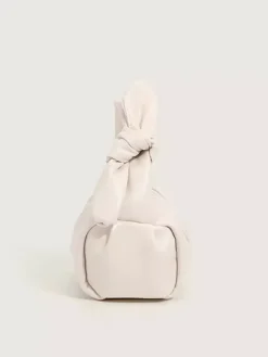 Sac à bandoulière en forme de nuage avec chaîne et n艙ud en similicuir pour femme 2026