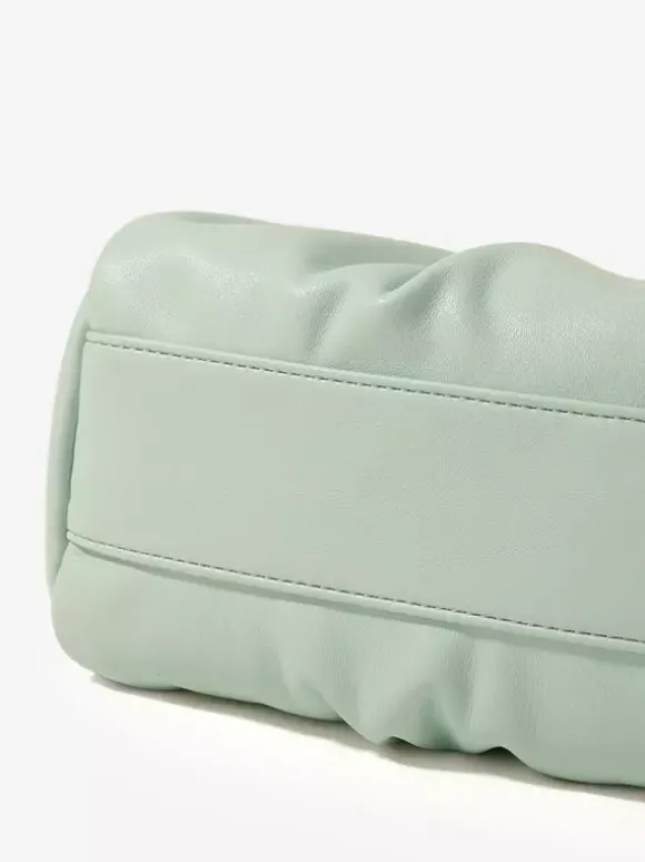 Sac à bandoulière en forme de nuage avec chaîne et n艙ud en similicuir pour femme 2026