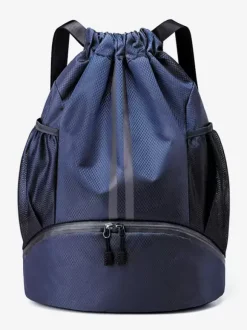 Sac À Dos De Sport Hommes En Salle En Glissière Éclaire Poches Décontracté