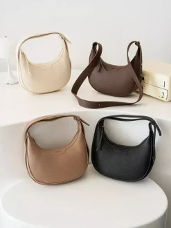 Sac Hobo en similicuir Crescent Sac à bandoulière pour femme 2026