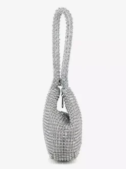 Sac à main mariage argent brillante