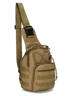Sac pour hommes Nylon Nylon Camouflage Messenger Sac