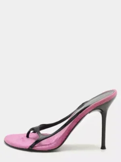 Sandales à talons hauts pour femmes mules à brides et talons aiguilles