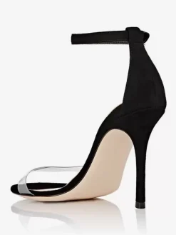 Sandales à talons pour femmes Sandales à talons aiguilles à bout rond