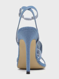 Sandales à talons pour femmes bout pointu talon aiguille sandales