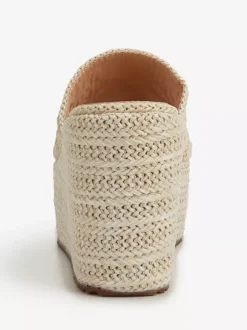 Sandales compensées à plateforme et bout ouvert pour femme